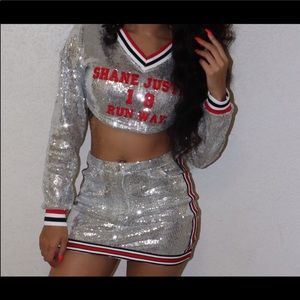 Shane justin sequin 2 piece